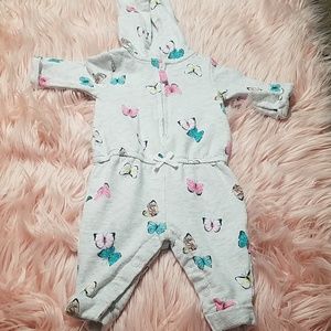 Little baby pantromper with colorful butterflies!!